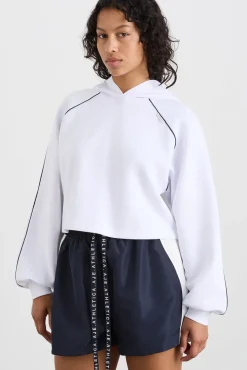 Cropped Contrast Hoodie 405