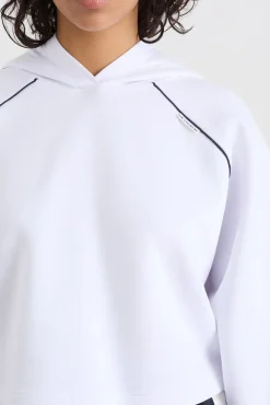 Cropped Contrast Hoodie 405