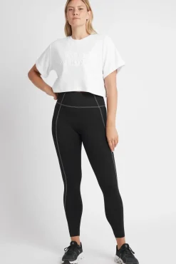 Cropped Embossed Classic Logo T-Shirt 105