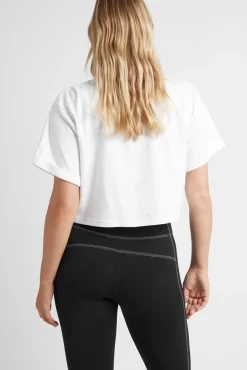 Cropped Embossed Classic Logo T-Shirt 105