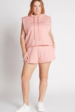 Cropped Established Short Sleeve Hoodie 402