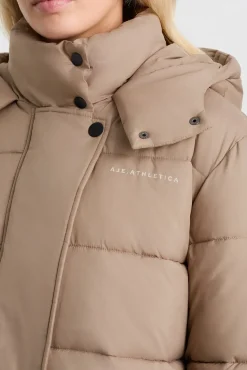 Cropped Hooded Puffer Jacket 764