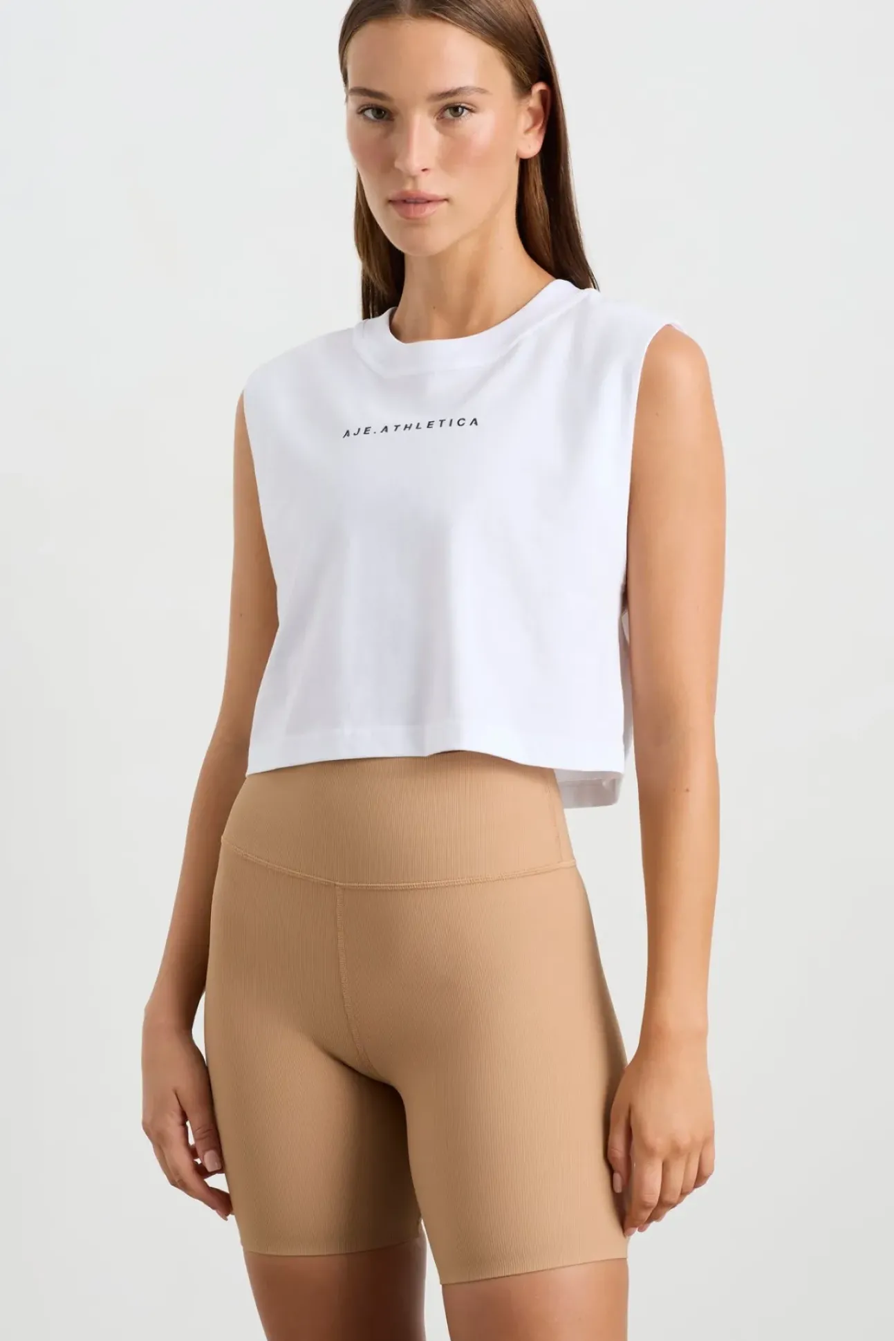 Cropped Jersey Tank 147