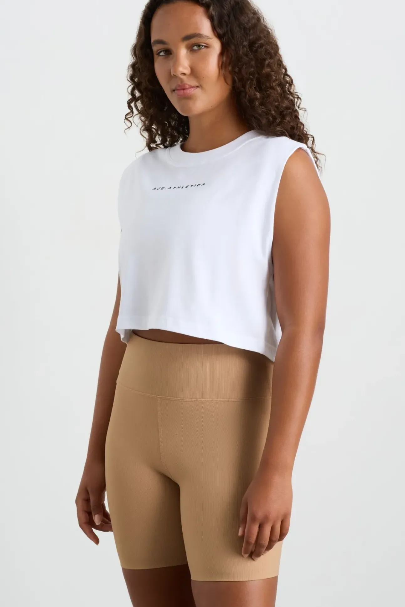 Cropped Jersey Tank 147