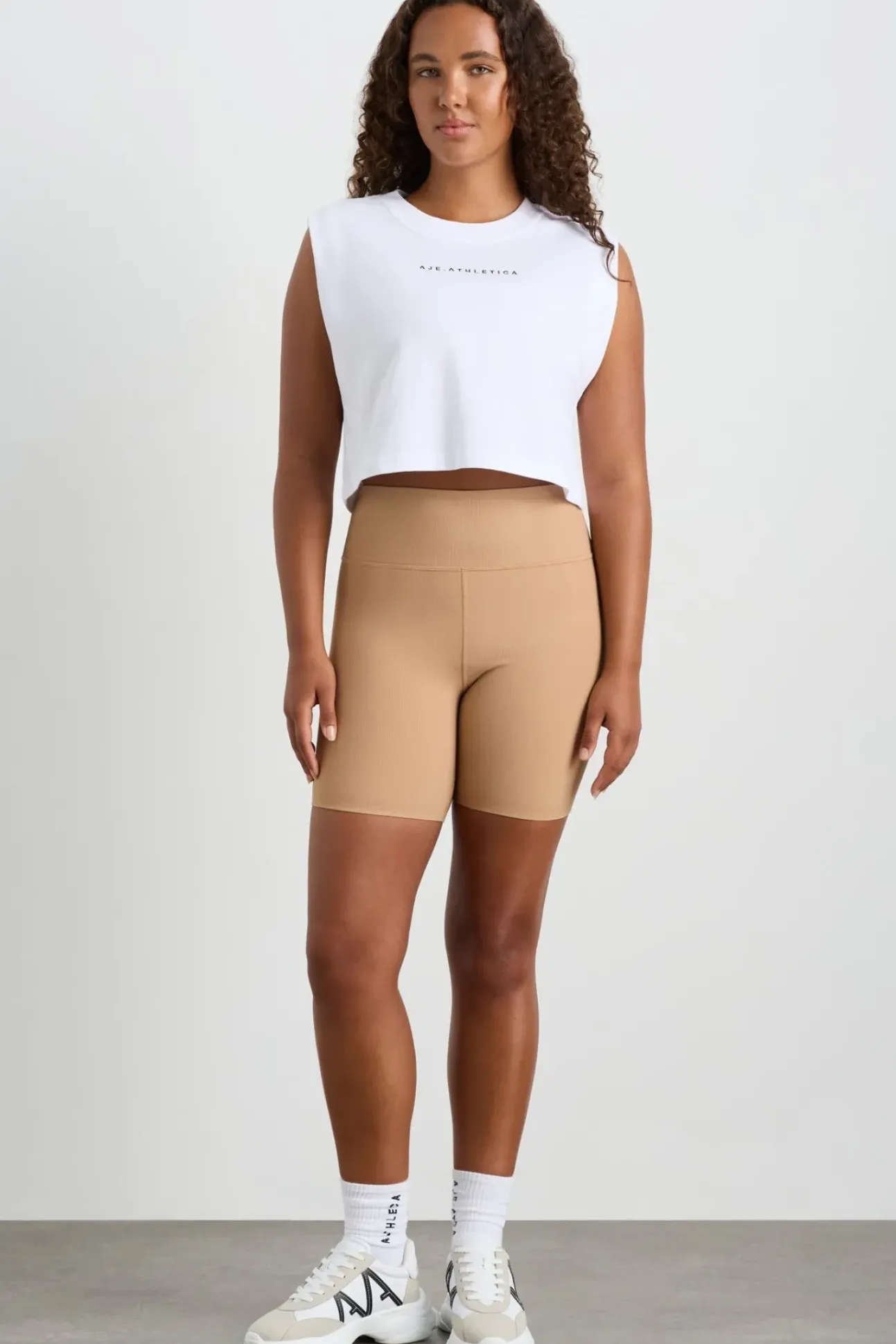 Cropped Jersey Tank 147