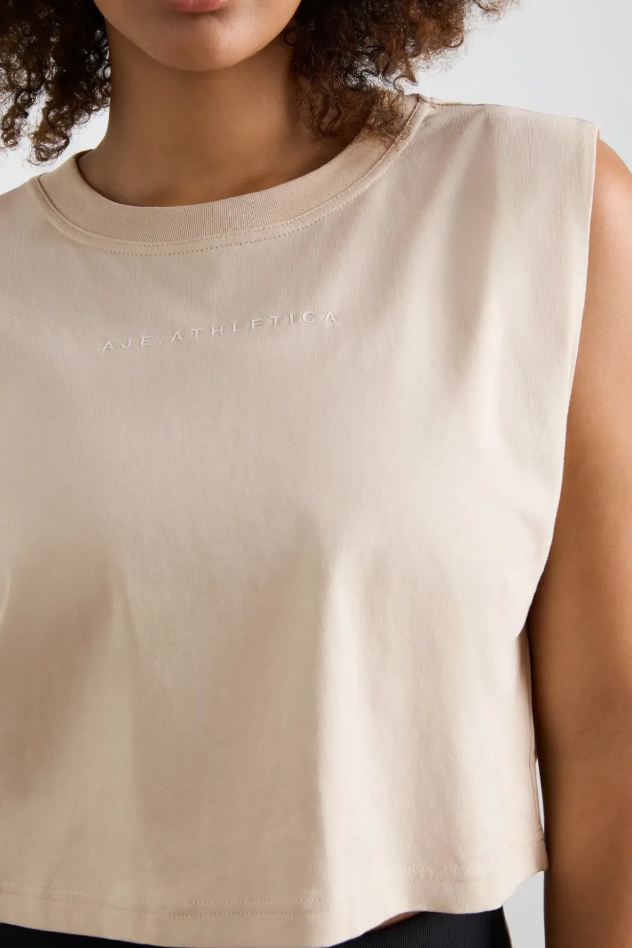 Cropped Jersey Tank 147