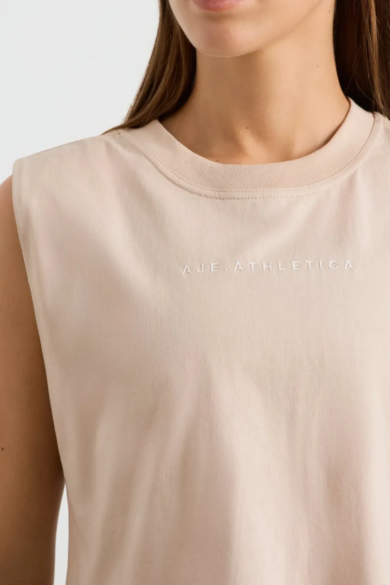 Cropped Jersey Tank 147