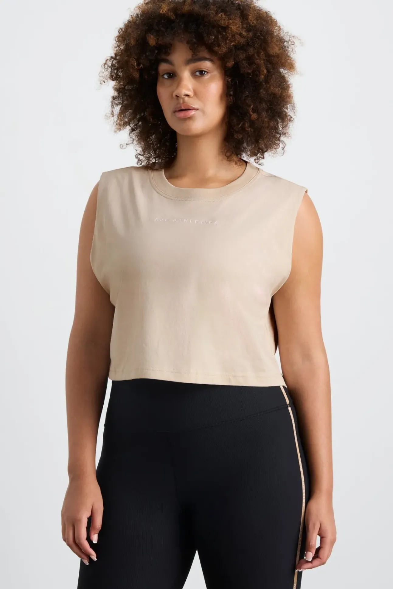 Cropped Jersey Tank 147