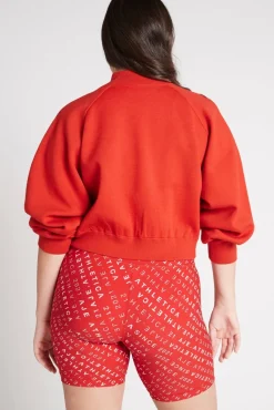 Cropped Knit Funnel Neck Jumper 408