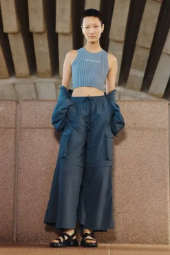 Cropped Knitted Logo Tank 135