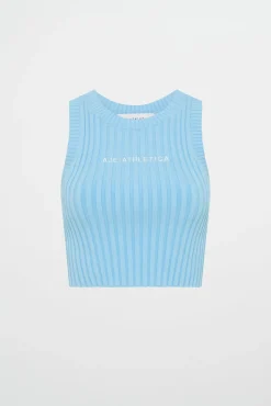 Cropped Knitted Logo Tank 135