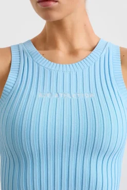 Cropped Knitted Logo Tank 135