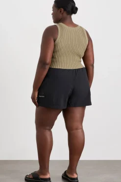 Cropped Knitted Logo Tank 135