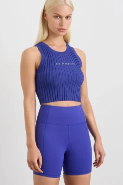 Cropped Knitted Logo Tank 135