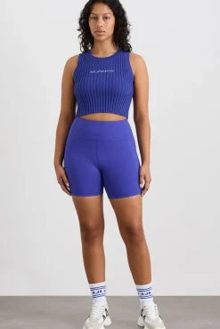 Cropped Knitted Logo Tank 135