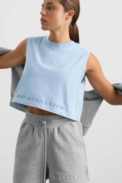 Cropped Logo Tank 106