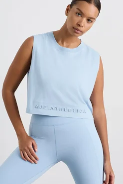 Cropped Logo Tank 106