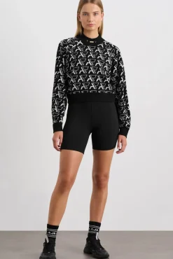 Cropped Monogram Sweater 408