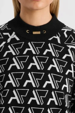 Cropped Monogram Sweater 408