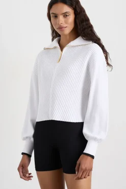 Cropped Ottoman Knit 414