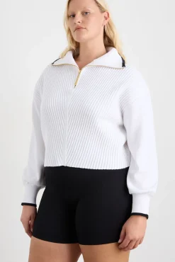Cropped Ottoman Knit 414