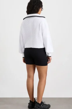Cropped Ottoman Knit 414