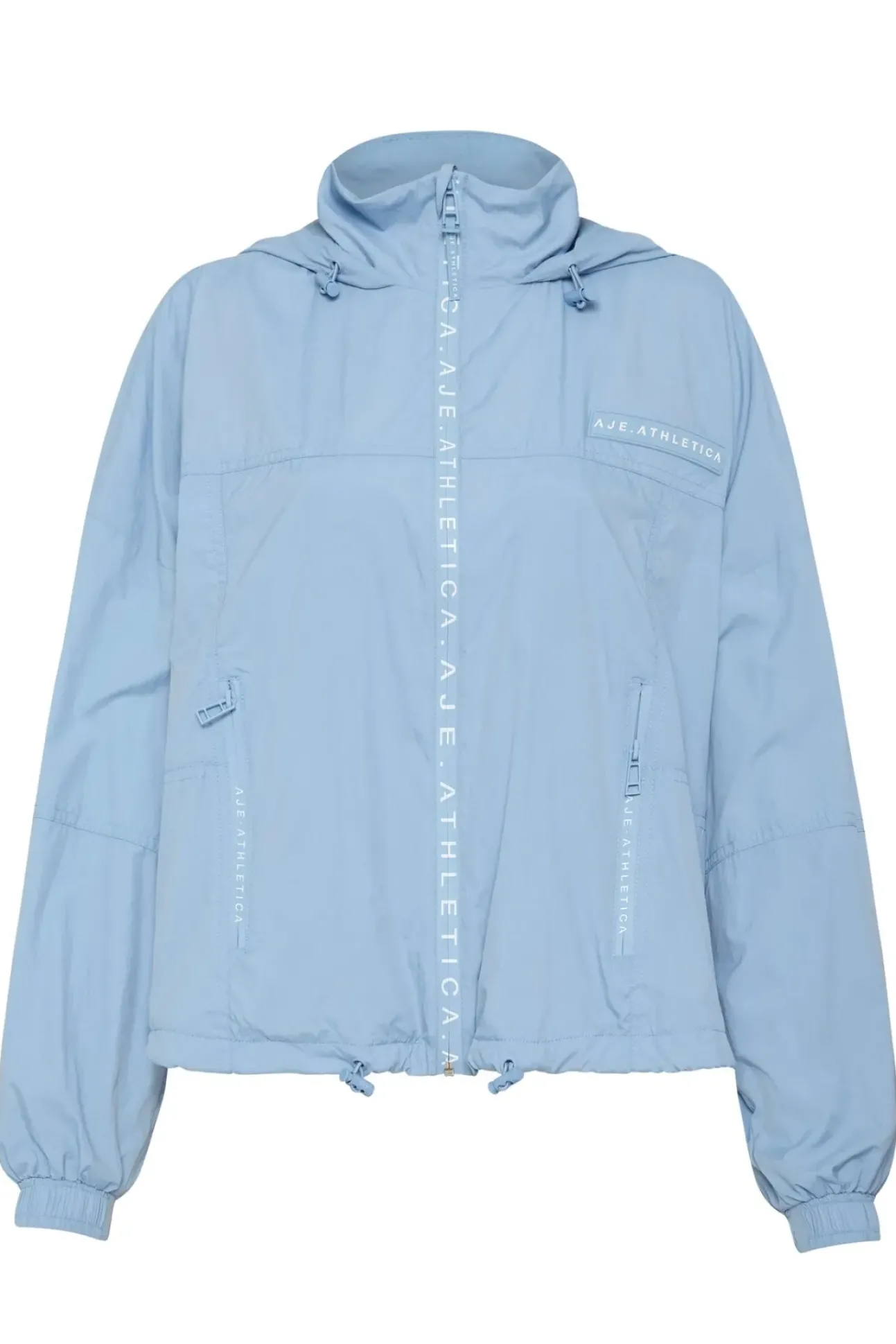 Cropped Signature Badge Logo Spray Jacket 708