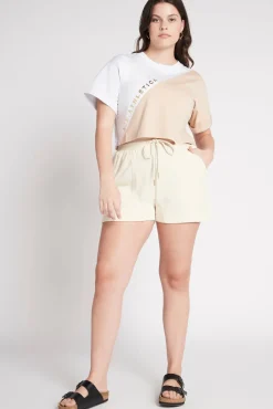 Cropped Signature Logo T-Shirt 105