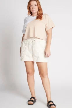 Cropped Signature Logo T-Shirt 105