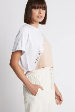 Cropped Signature Logo T-Shirt 105