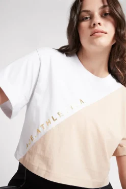 Cropped Signature Logo T-Shirt 105