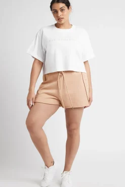 Cropped Signature Logo T-Shirt 104