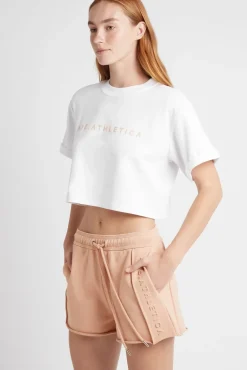 Cropped Signature Logo T-Shirt 104