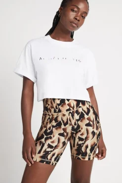 Cropped Signature Logo T-Shirt 105