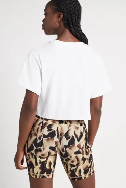 Cropped Signature Logo T-Shirt 105