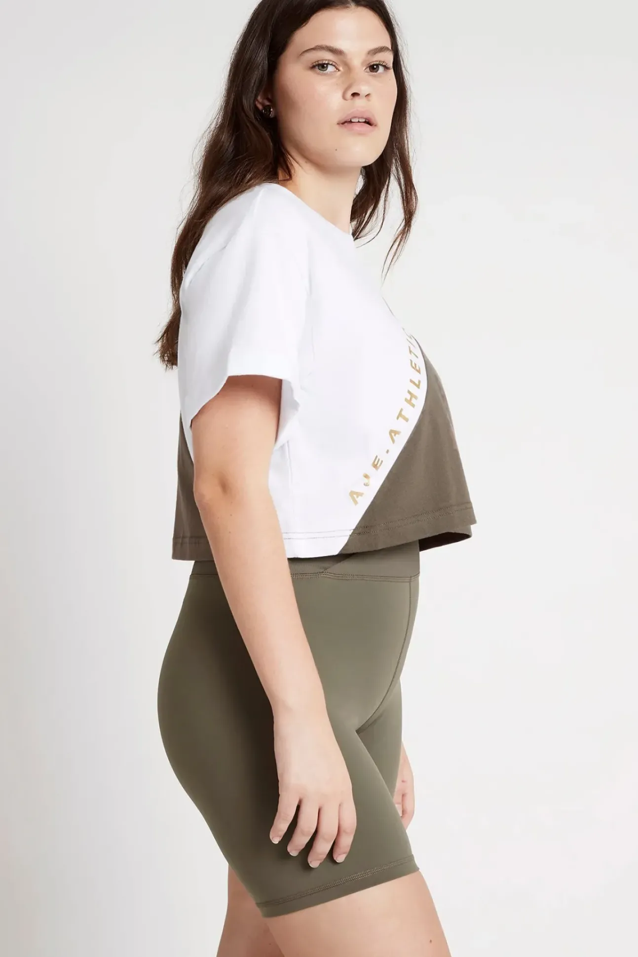 Cropped Signature Logo T-Shirt 105