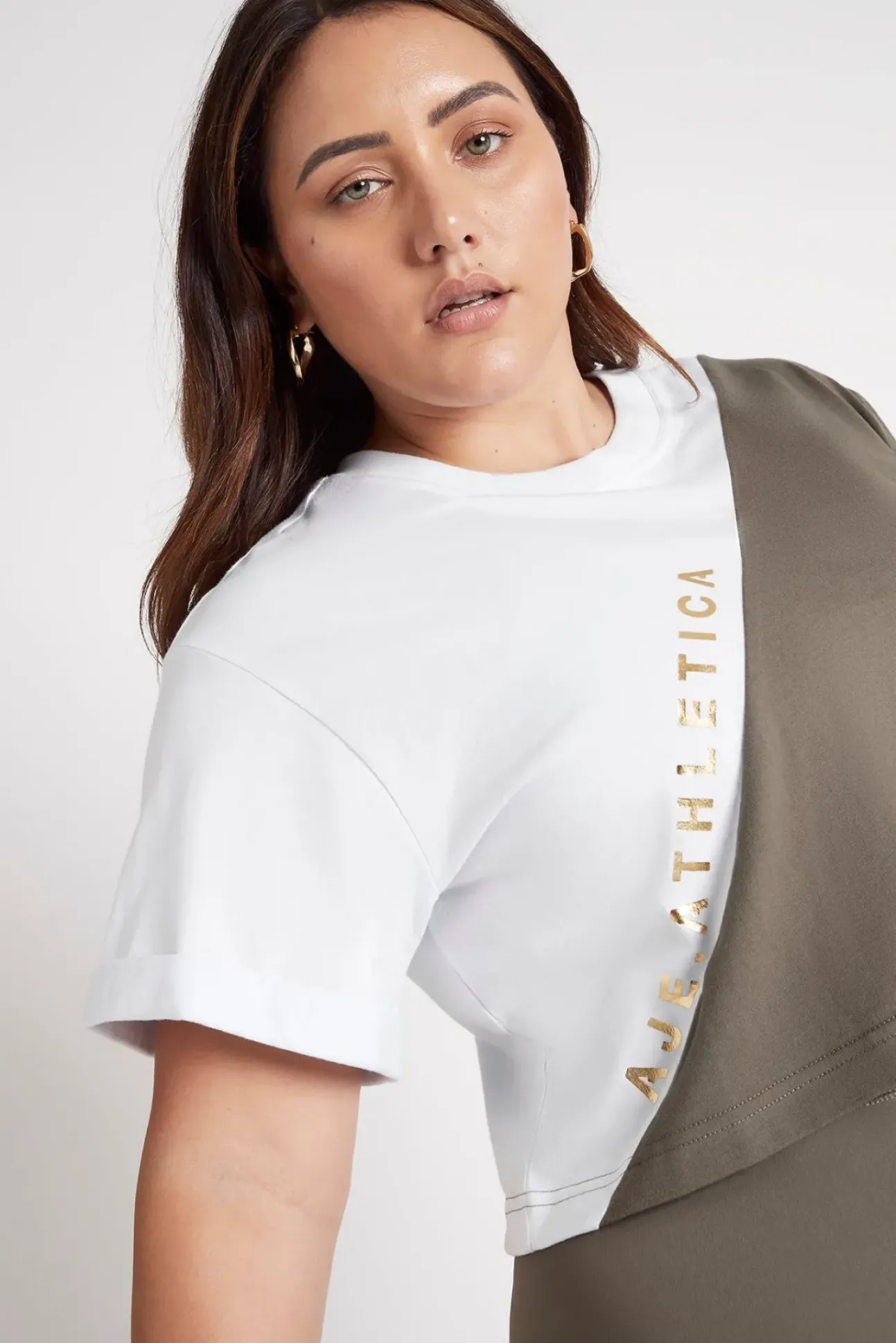 Cropped Signature Logo T-Shirt 105