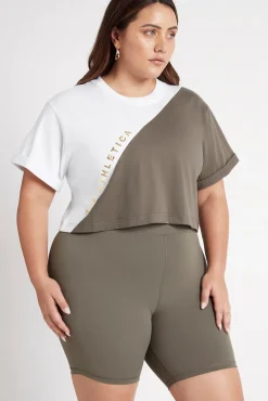 Cropped Signature Logo T-Shirt 105