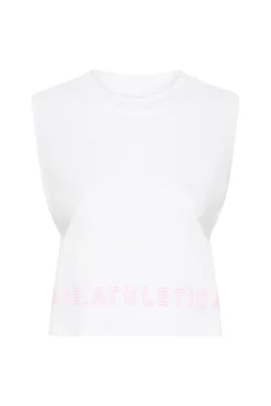 Cropped Split Back Tank 112