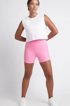 Cropped Split Back Tank 112