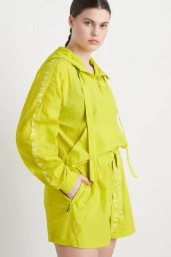 Cropped Windbreaker Jacket 702