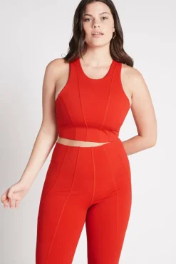 Cross Back Crop Top 316