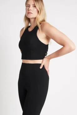 Cross Back Crop Top 316