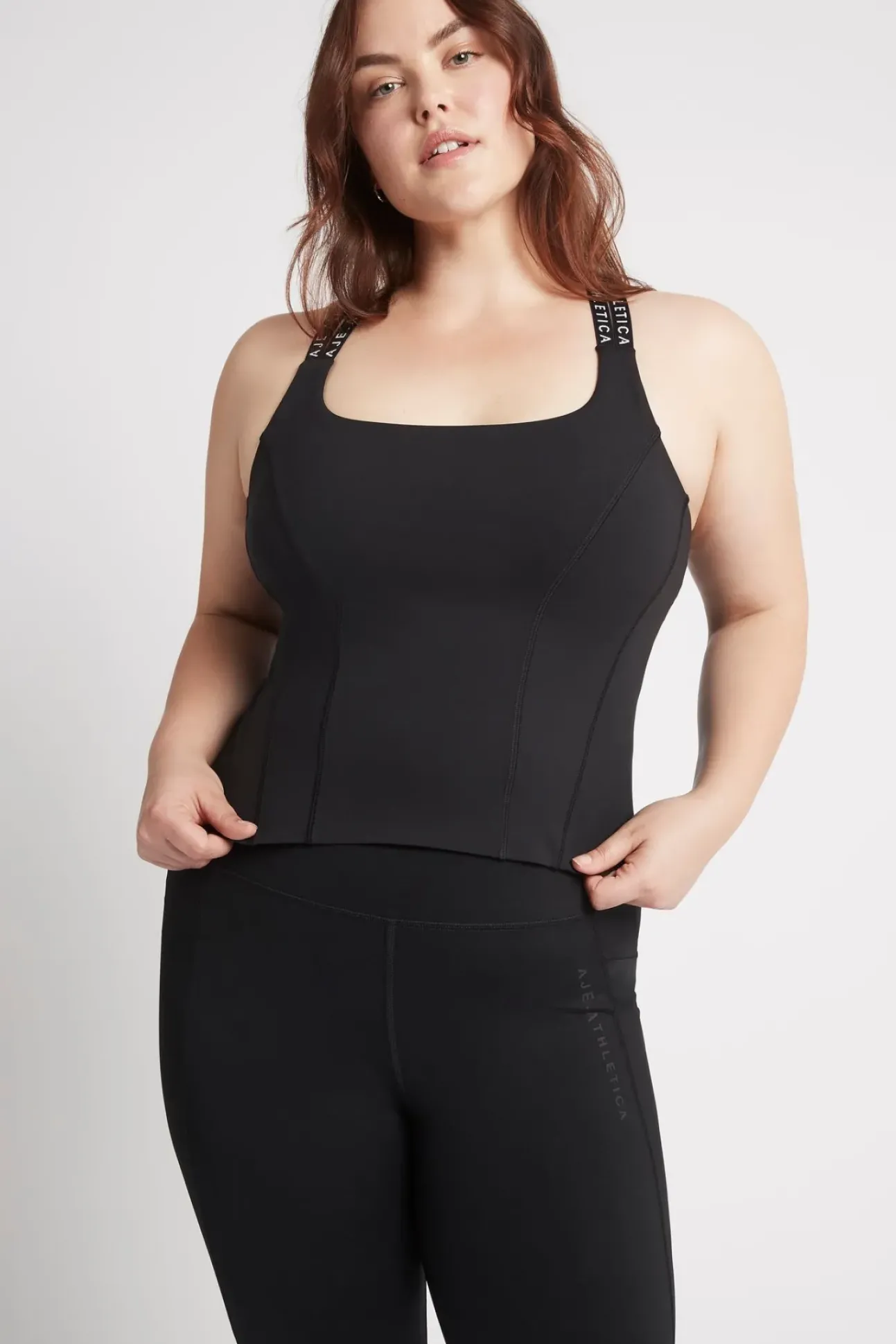 Cross Back Logotape Tank 123