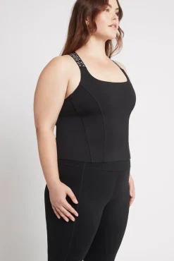 Cross Back Logotape Tank 123