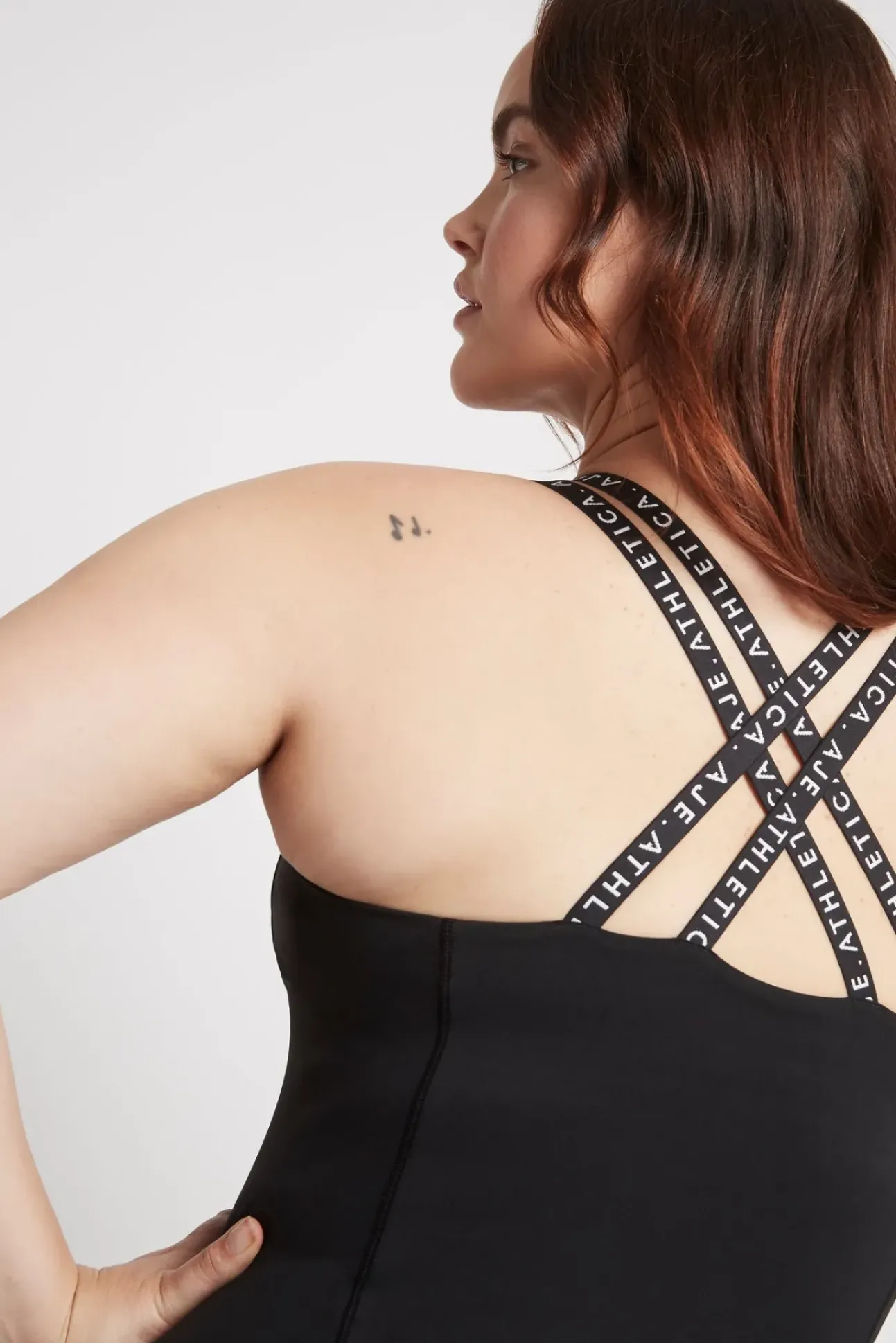 Cross Back Logotape Tank 123