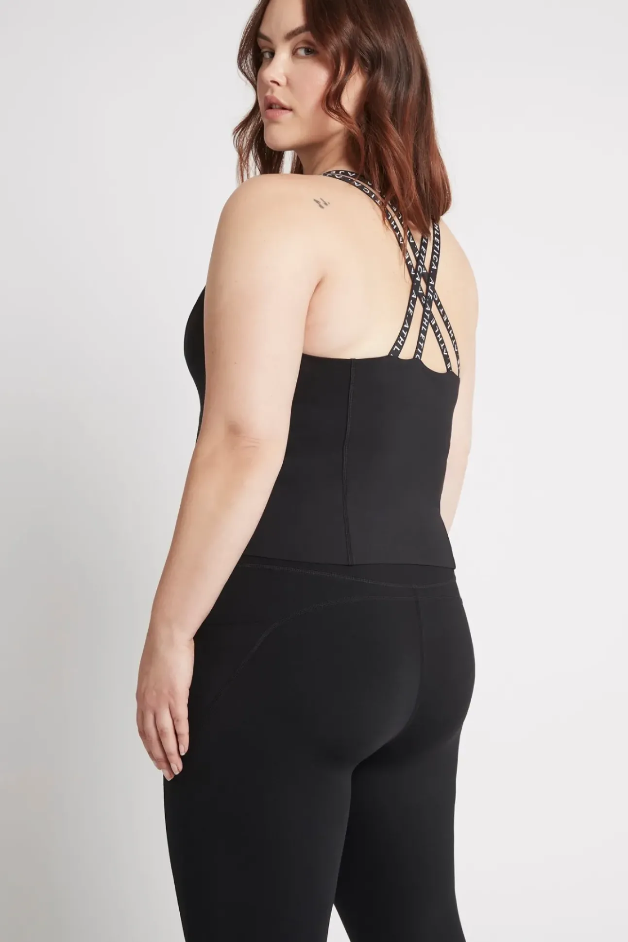 Cross Back Logotape Tank 123