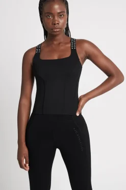 Cross Back Logotape Tank 123