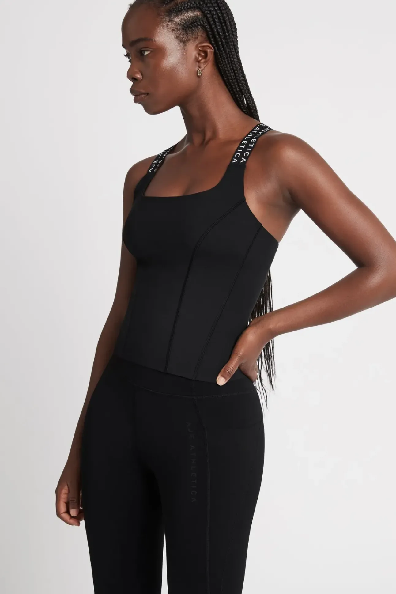 Cross Back Logotape Tank 123