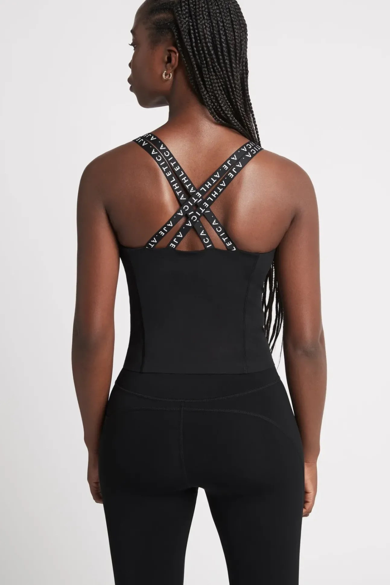 Cross Back Logotape Tank 123